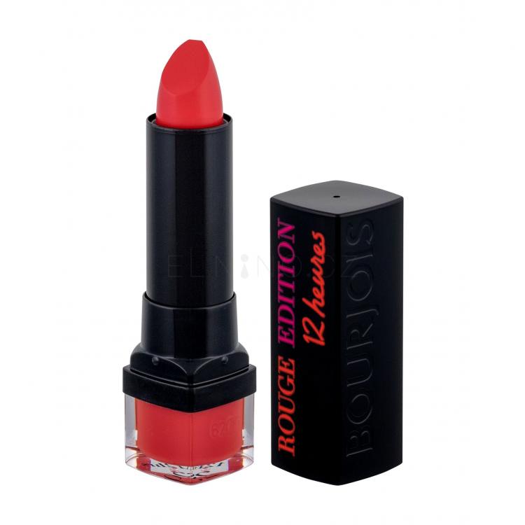BOURJOIS Paris Rouge Edition 12 Heures Rtěnka pro ženy 3,5 g Odstín 29 Cerise Sur Le Lipstick