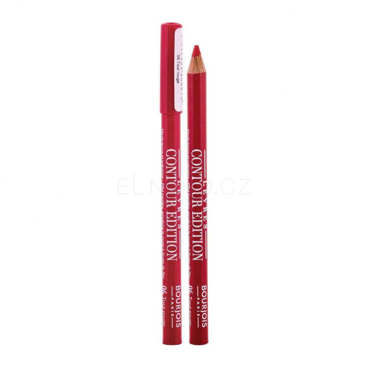 BOURJOIS Paris Contour Edition Tužka na rty pro ženy 1,14 g Odstín 06 Tout Rouge