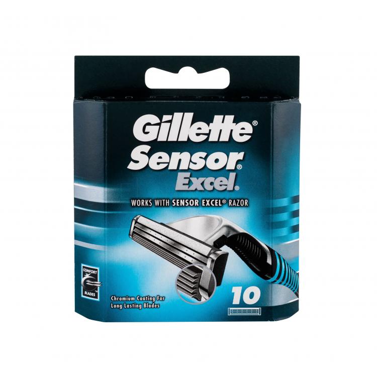 Gillette Sensor Excel Náhradní břit pro muže 10 ks