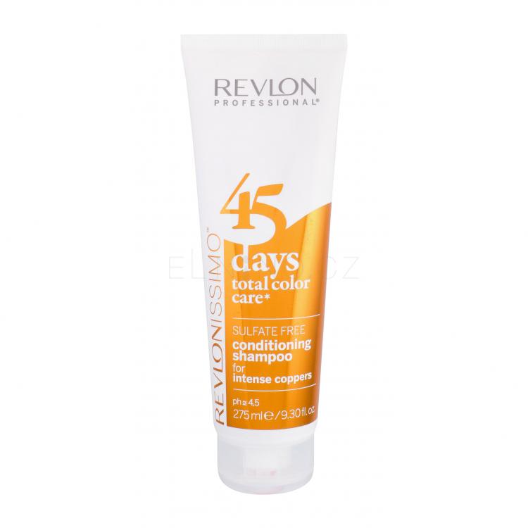 Revlon Professional Revlonissimo 45 Days Conditioning Shampoo Intense Coppers Šampon pro ženy 275 ml