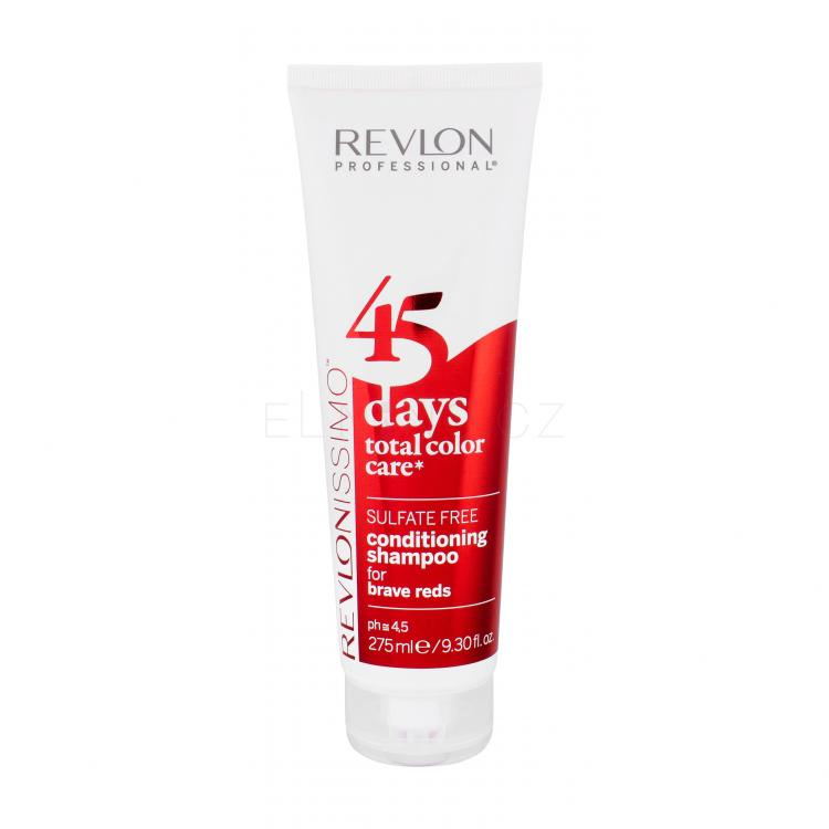 Revlon Professional Revlonissimo 45 Days 2in1 For Brave Reds Šampon pro ženy 275 ml