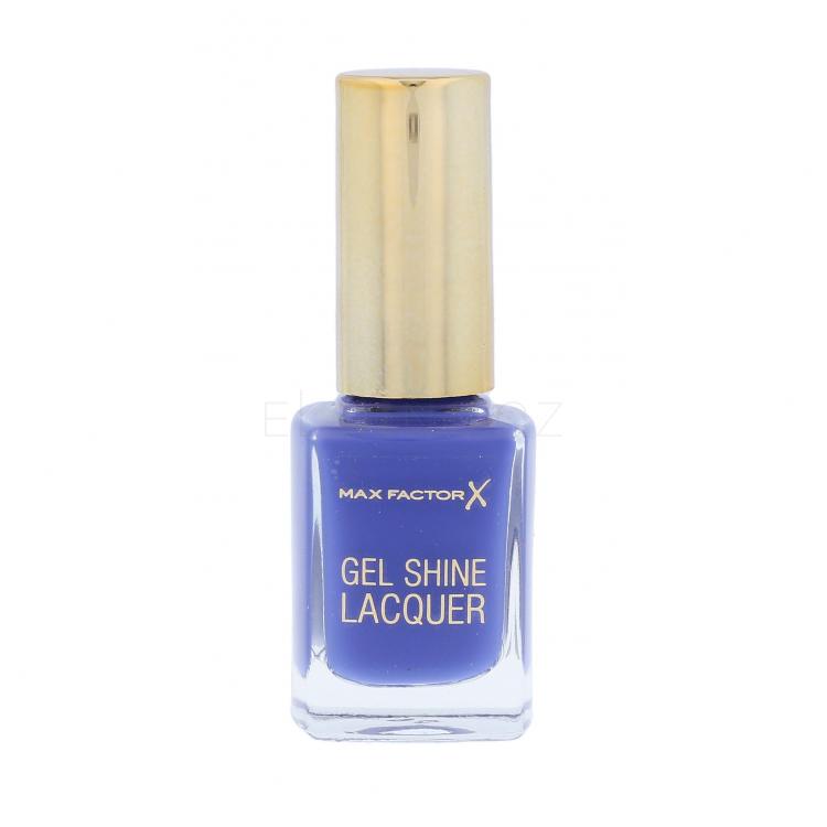 Max Factor Gel Shine Lak na nehty pro ženy 11 ml Odstín 40 Glazed Cobalt