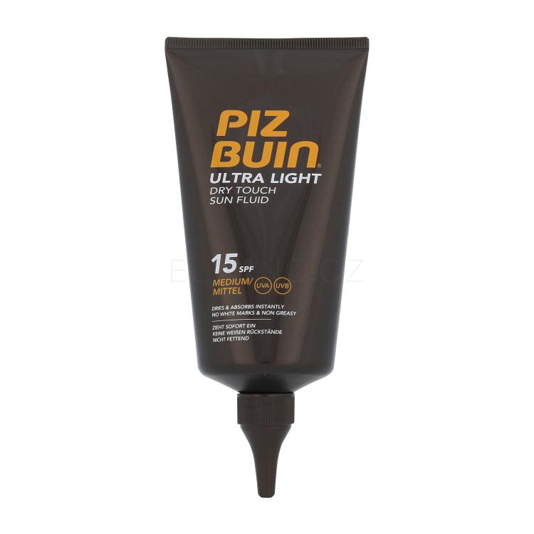 PIZ BUIN Ultra Light Dry Touch Sun Fluid SPF15 Opalovací přípravek na tělo 150 ml