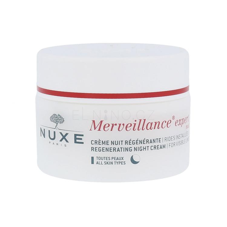 NUXE Merveillance Regenerating Night Cream Noční pleťový krém pro ženy 50 ml
