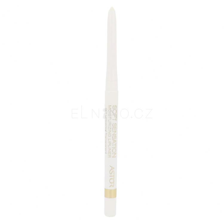 ASTOR Soft Sensation Moisturizing Lipliner Tužka na rty pro ženy 4 g Odstín 001 Universal Transparent