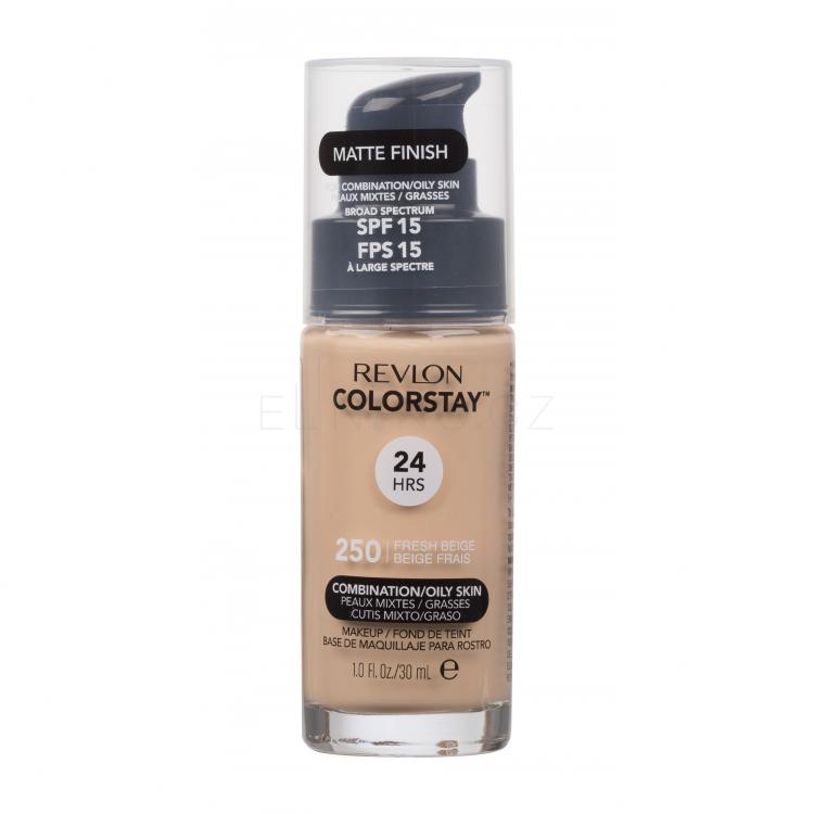 Revlon Colorstay Combination Oily Skin SPF15 Make-up pro ženy 30 ml Odstín 250 Fresh Beige
