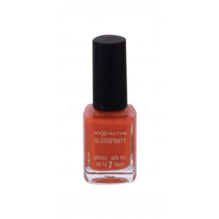Max Factor Glossfinity Lak na nehty pro ženy 11 ml Odstín 80 Sunset Orange