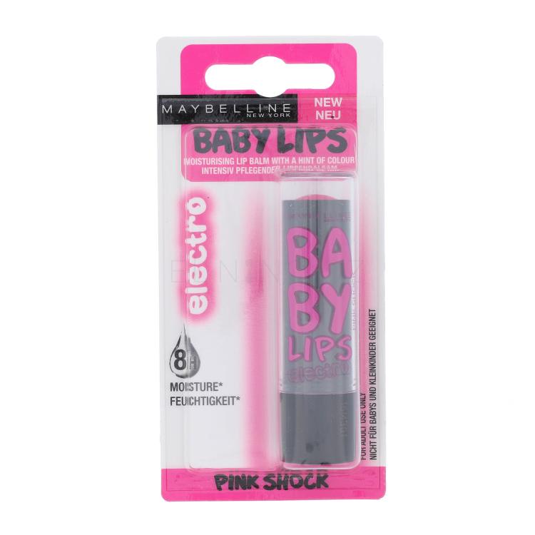Maybelline Baby Lips Electro Balzám na rty pro ženy 4,4 g Odstín Pink Shock