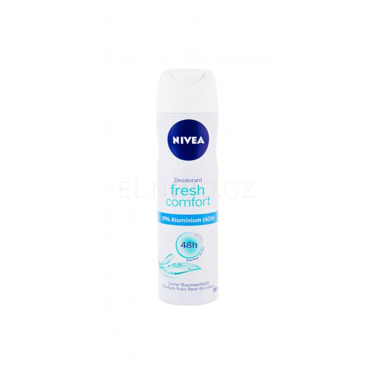 Nivea Fresh Comfort 48h Deodorant pro ženy 150 ml