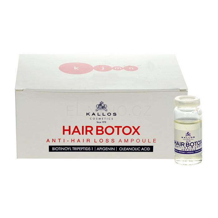 Kallos Cosmetics Hair Pro-Tox Anti-Hair Loss Ampoule Přípravek proti padání vlasů pro ženy 60 ml poškozená krabička