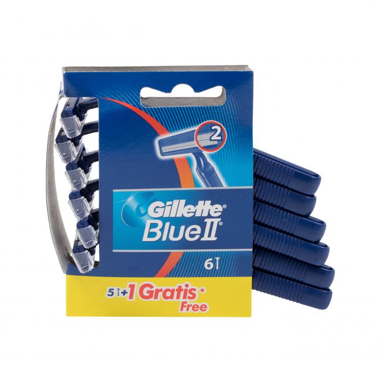 Gillette Blue II Holicí strojek pro muže 6 ks