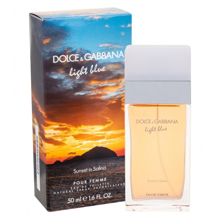 Dolce&amp;Gabbana Light Blue Sunset in Salina Toaletní voda pro ženy 50 ml