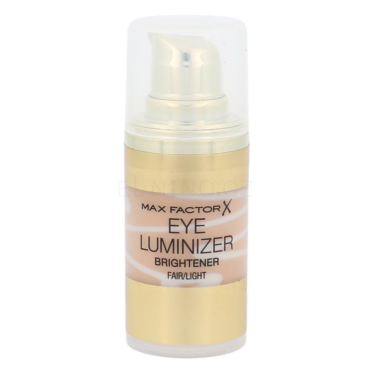 Max Factor Eye Luminizer Rozjasňovač pro ženy 15 ml Odstín Fair Light