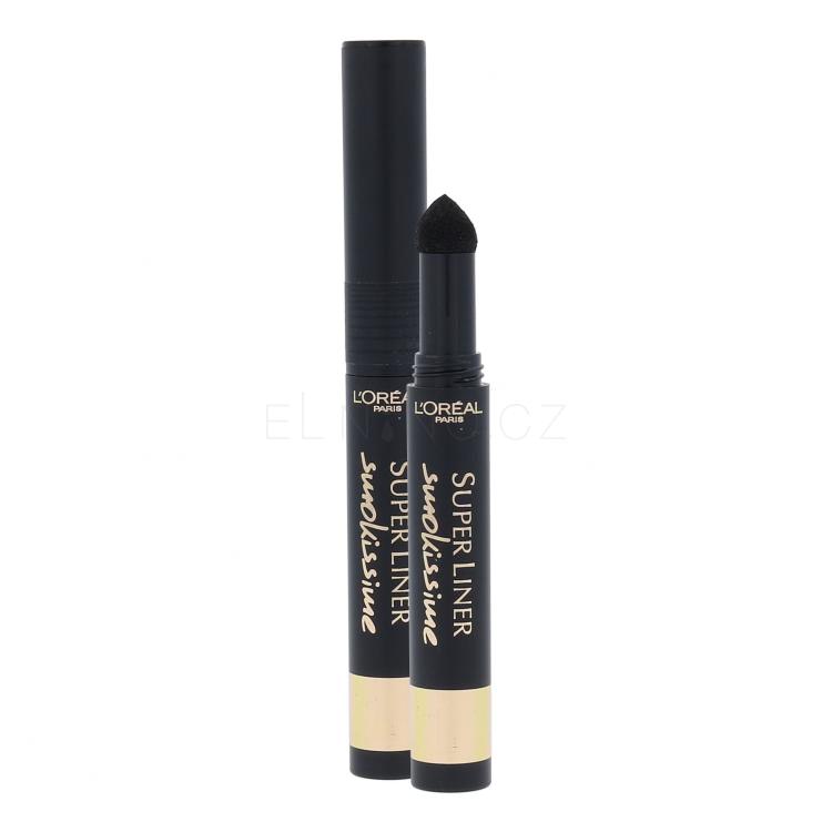 L&#039;Oréal Paris Super Liner Smokissime Oční linka pro ženy 1 g Odstín 100 Black Smoke