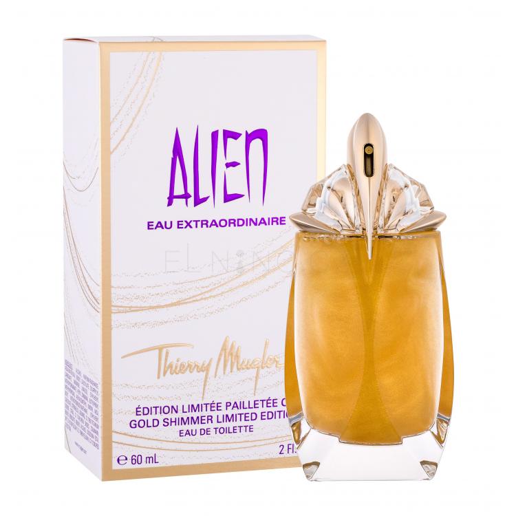 Mugler Alien Eau Extraordinaire Gold Shimmer Limited Edition Toaletní voda pro ženy 60 ml