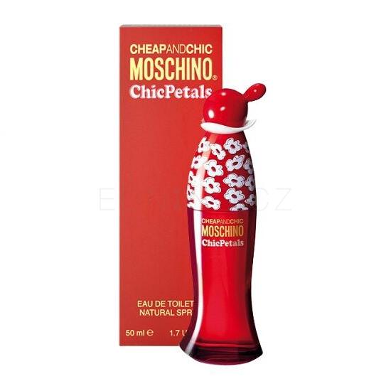 Moschino Cheap And Chic Chic Petals Toaletní voda pro ženy 50 ml poškozená krabička