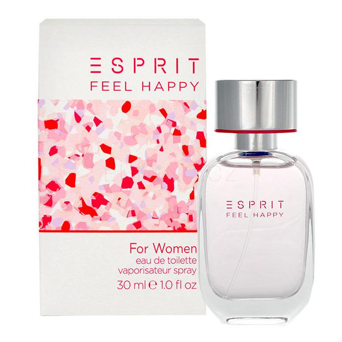 Esprit Feel Happy For Women Toaletní voda pro ženy 30 ml poškozená krabička