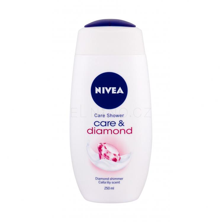 Nivea Care &amp; Diamond Sprchový krém pro ženy 250 ml