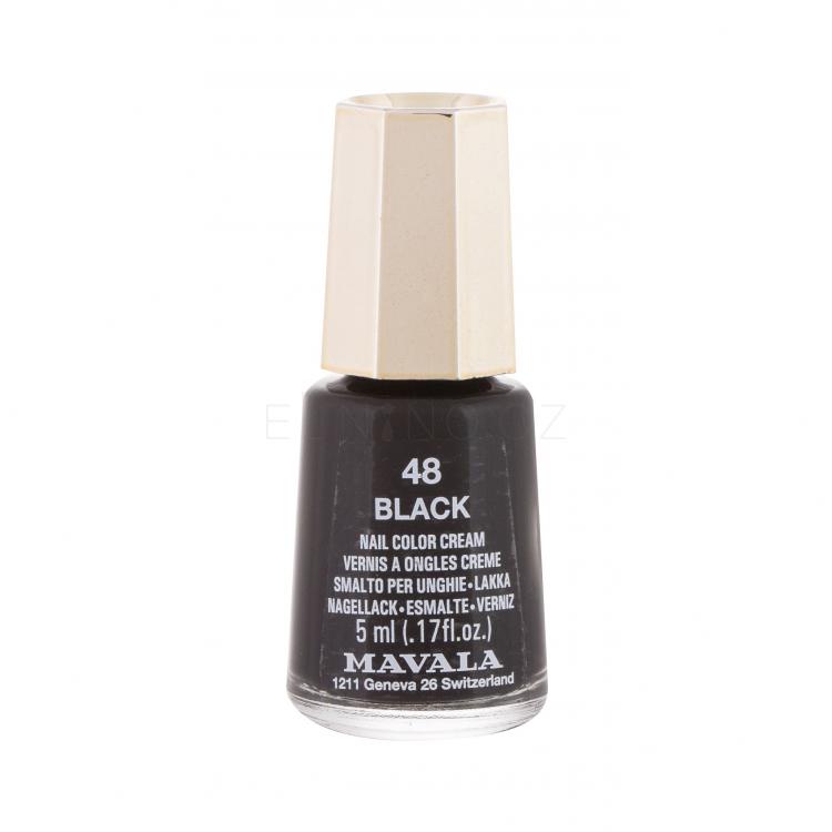 MAVALA Mini Color Lak na nehty pro ženy 5 ml Odstín 48 Black