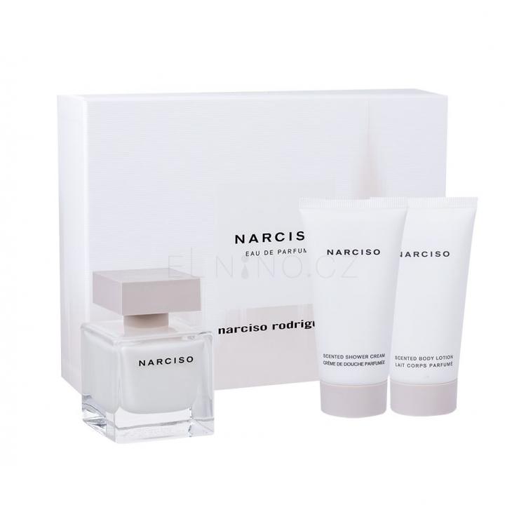 Narciso Rodriguez Narciso Dárková kazeta parfémovaná voda 50 ml + tělové mléko 50 ml + sprchový krém 50 ml