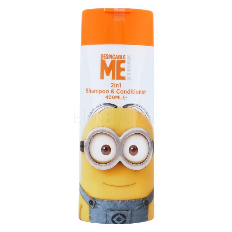 Minions Hair Care 2in1 Shampoo &amp; Conditioner Šampon pro děti 400 ml