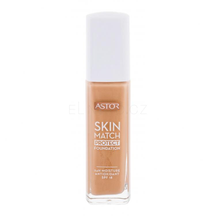 ASTOR Skin Match Protect SPF18 Make-up pro ženy 30 ml Odstín 102 Golden Beige