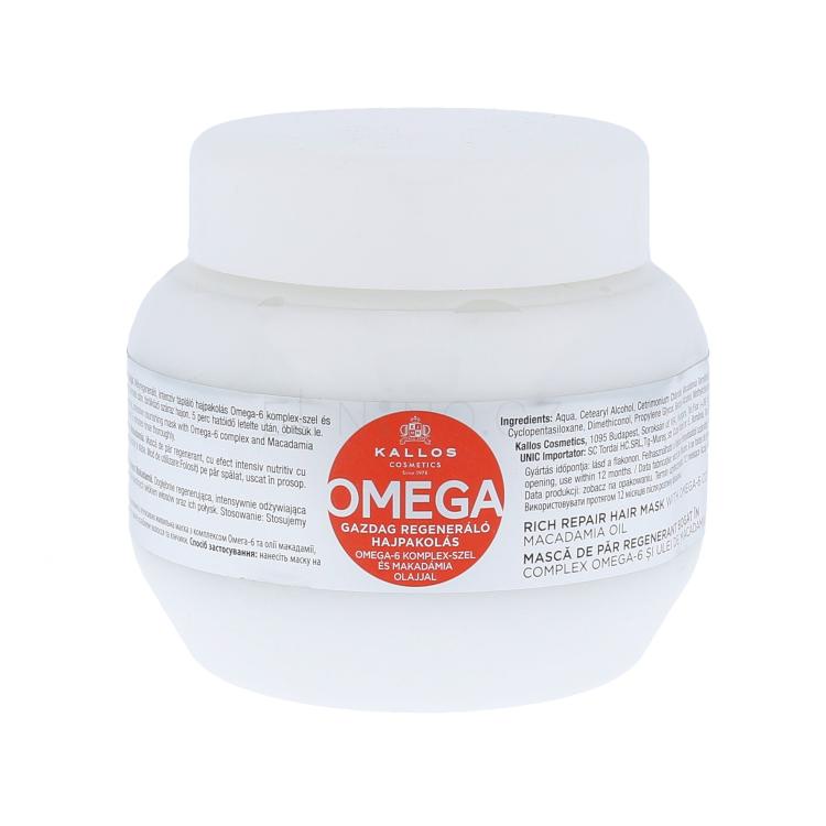 Kallos Cosmetics Omega Maska na vlasy pro ženy 275 ml