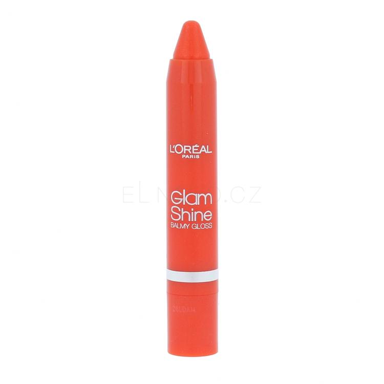 L&#039;Oréal Paris Glam Shine Balmy Gloss Rtěnka pro ženy 4,8 g Odstín 910 Bite The Maracuja