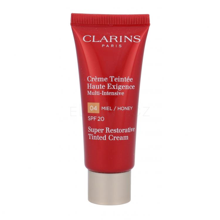 Clarins Age Replenish Super Restorative Tinted Cream SPF20 Make-up pro ženy 40 ml Odstín 04 Honey tester