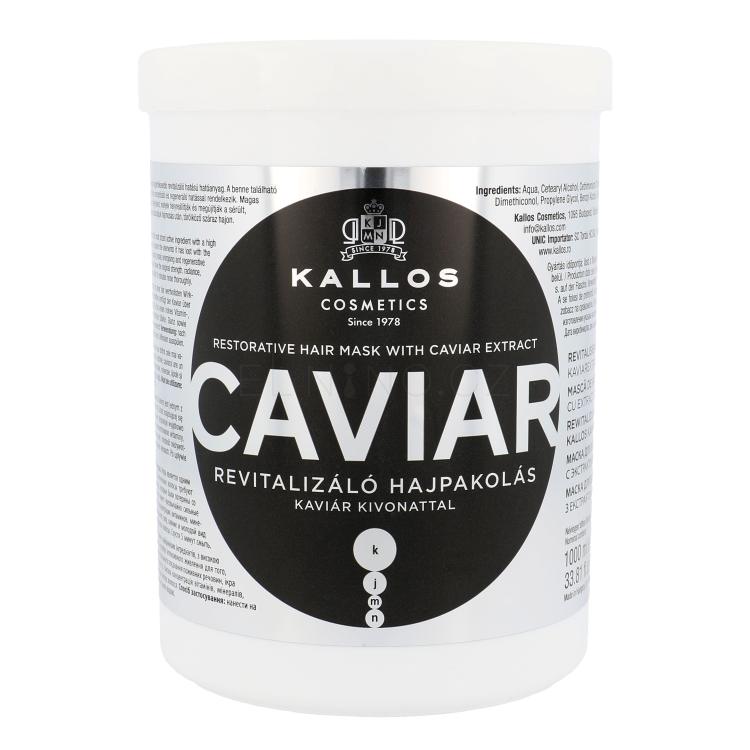 Kallos Cosmetics Caviar Restorative Hair Mask Maska na vlasy pro ženy 1000 ml