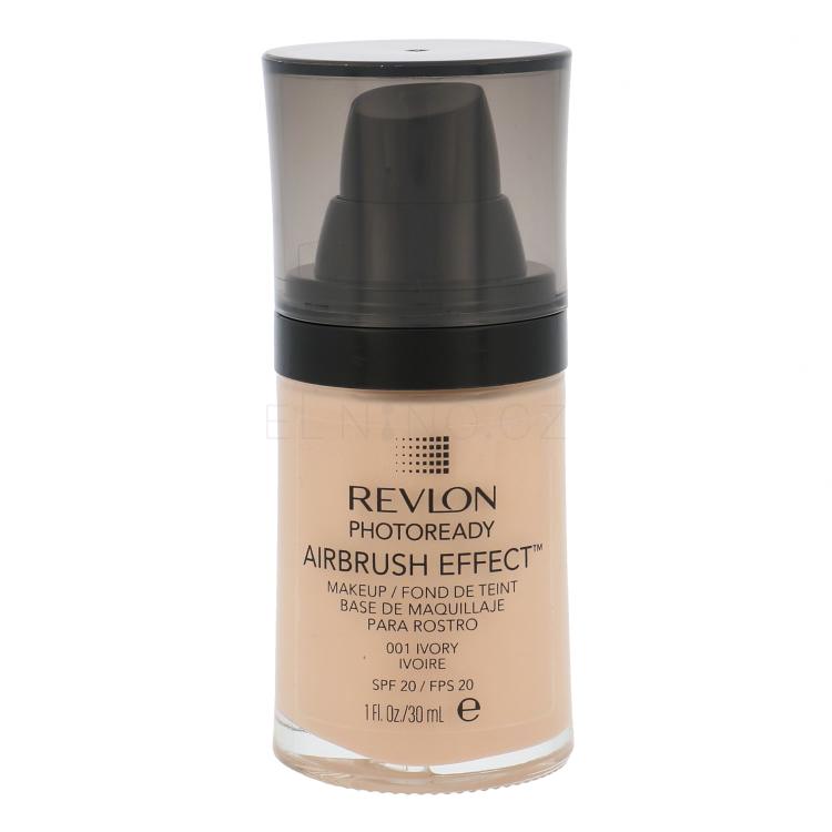 Revlon Photoready Airbrush Effect SPF20 Make-up pro ženy 30 ml Odstín 001 Ivory