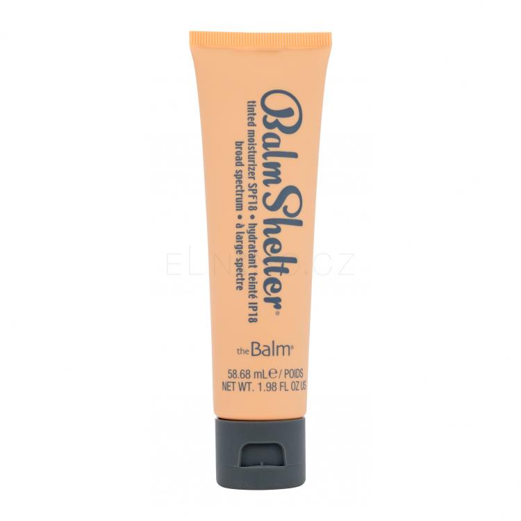 TheBalm BalmShelter Tinted Moisturizer SPF18 BB krém pro ženy 64 ml Odstín Light