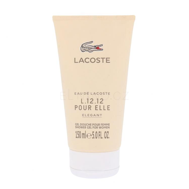 Lacoste Eau de Lacoste L.12.12 Elegant Sprchový gel pro ženy 150 ml