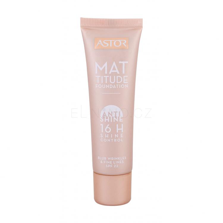 ASTOR Mattitude Anti Shine Foundation SPF22 Make-up pro ženy 30 ml Odstín 200 Nude