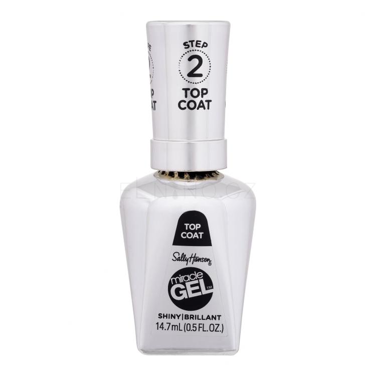 Sally Hansen Miracle Gel Top Coat Lak na nehty pro ženy 14,7 ml Odstín 101 Top Coat
