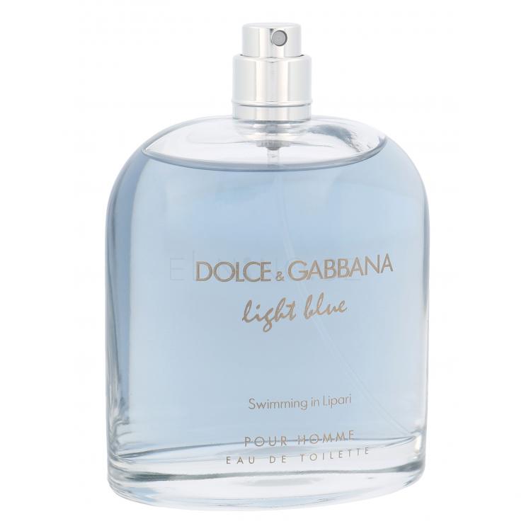 Dolce&amp;Gabbana Light Blue Swimming in Lipari Pour Homme Toaletní voda pro muže 125 ml tester