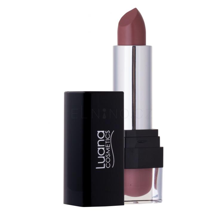 Luana Cosmetics Lipstick Rtěnka pro ženy 3,5 g Odstín Shine Rose tester