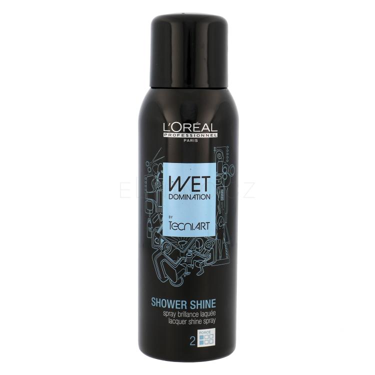 L&#039;Oréal Professionnel Wet Domination Shower Shine Lak na vlasy pro ženy 160 ml