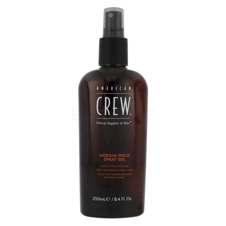 American Crew Classic Medium Hold Spray Gel Gel na vlasy pro muže 250 ml