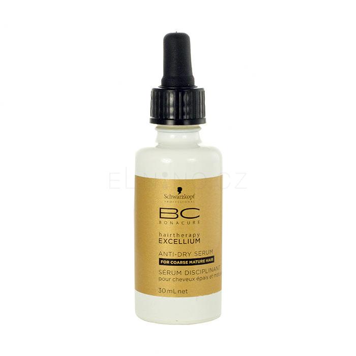 Schwarzkopf Professional BC Bonacure Excellium Anti-Dry Sérum na vlasy pro ženy 30 ml poškozená krabička
