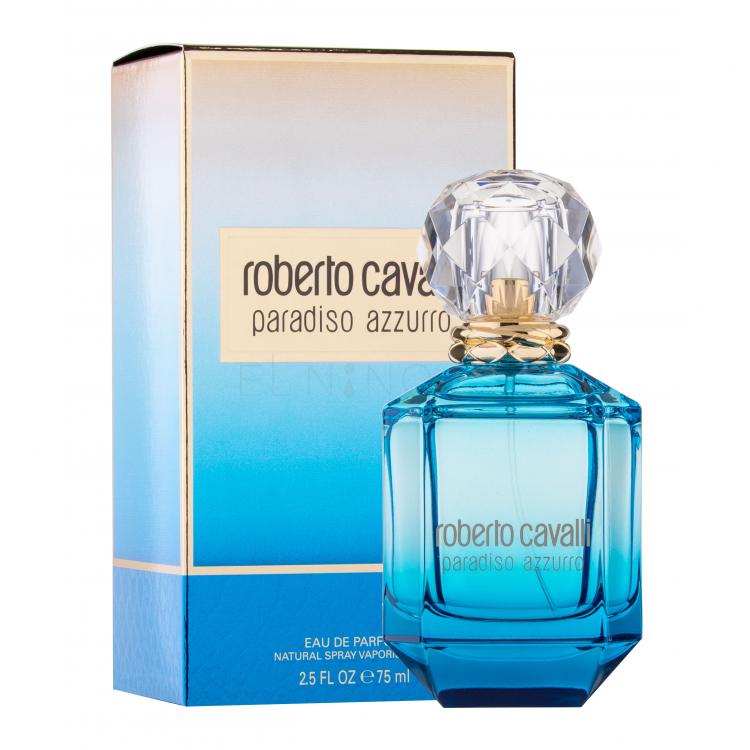 Roberto Cavalli Paradiso Azzurro Parfémovaná voda pro ženy 75 ml poškozená krabička