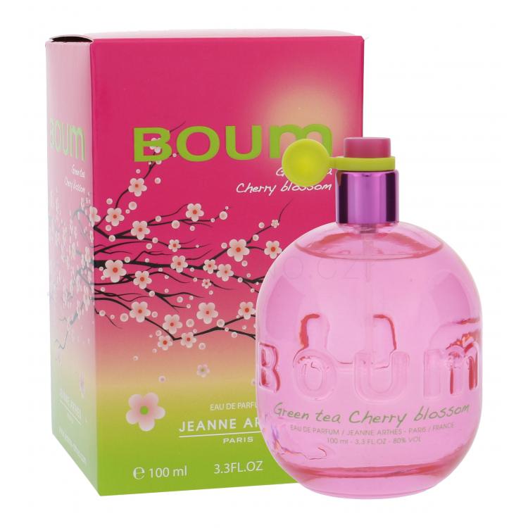 Jeanne Arthes Boum Green Tea Cherry Blossom Parfémovaná voda pro ženy 100 ml