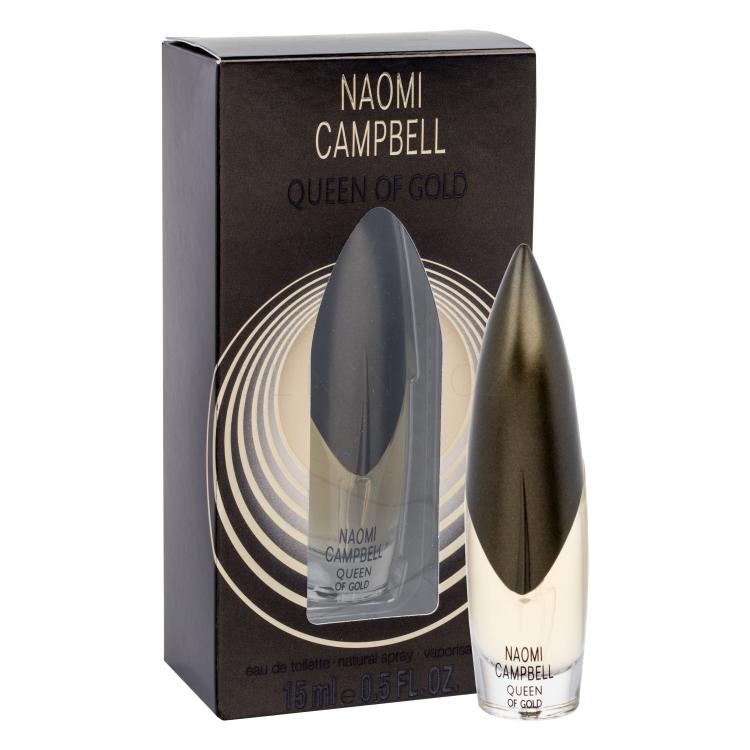 Naomi Campbell Queen Of Gold Toaletní voda pro ženy 15 ml