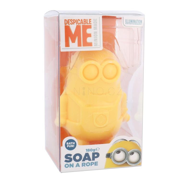 Minions Soap On A Rope 3D Tuhé mýdlo pro děti 180 g