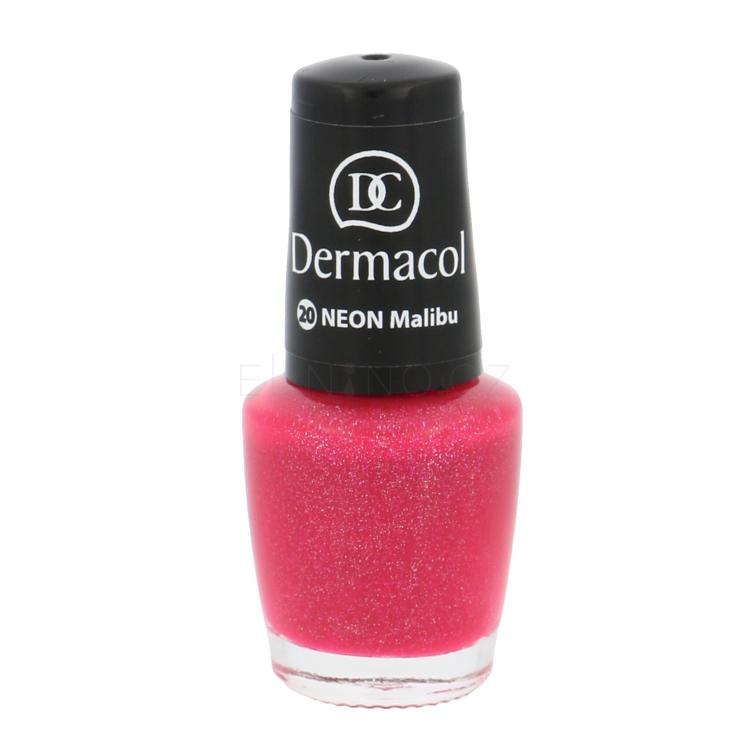 Dermacol Neon Lak na nehty pro ženy 5 ml Odstín 20 Malibu