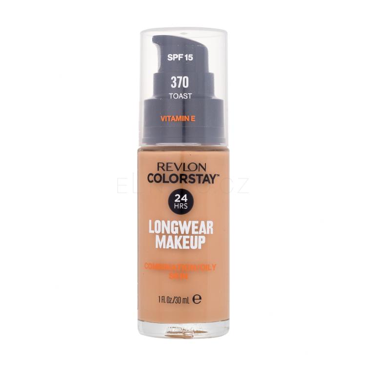 Revlon Colorstay Combination Oily Skin SPF15 Make-up pro ženy 30 ml Odstín 370 Toast