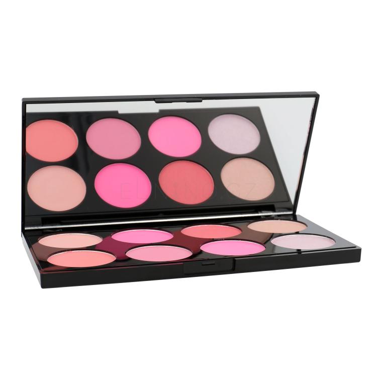 Makeup Revolution London Ultra Blush Palette Tvářenka pro ženy 13 g Odstín All About Pink