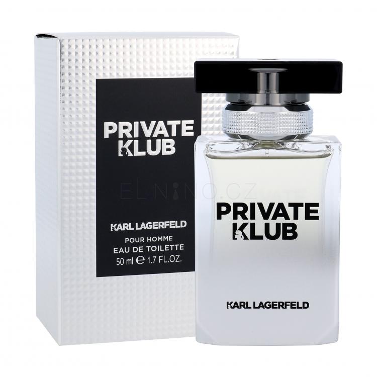 Karl Lagerfeld Private Klub For Men Toaletní voda pro muže 50 ml