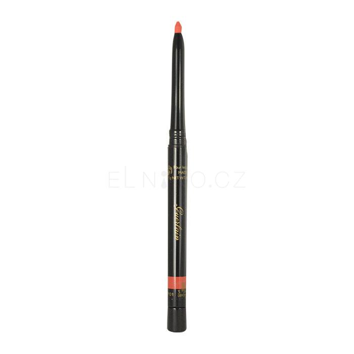 Guerlain The Lip Liner Tužka na rty pro ženy 0,35 g Odstín 46 Orange Hibiscus tester