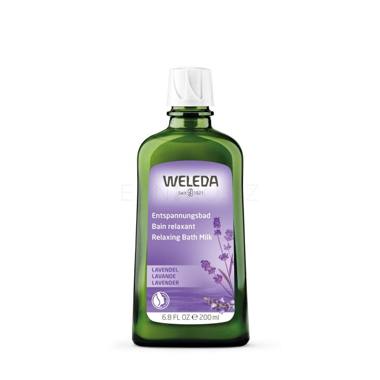 Weleda Lavender Relaxing Bath Milk Koupelový olej pro ženy 200 ml